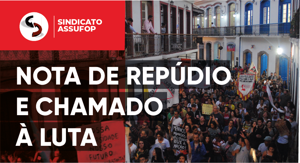 Nota de repúdio e chamado à luta
