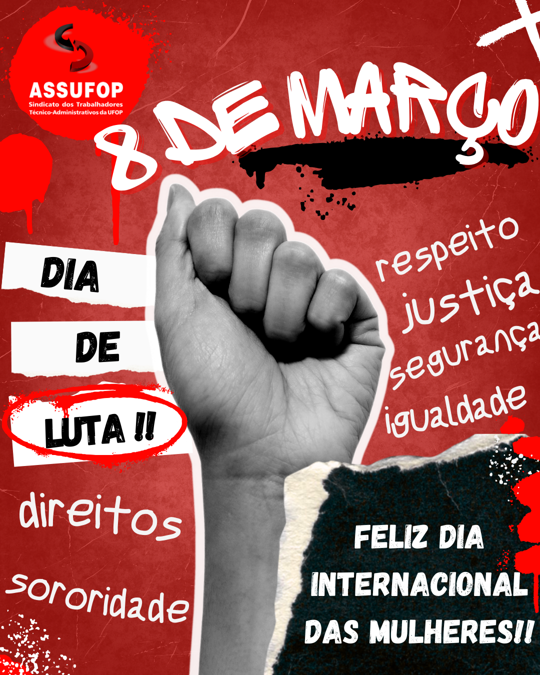 08 de Março – Dia Internacional das Mulheres