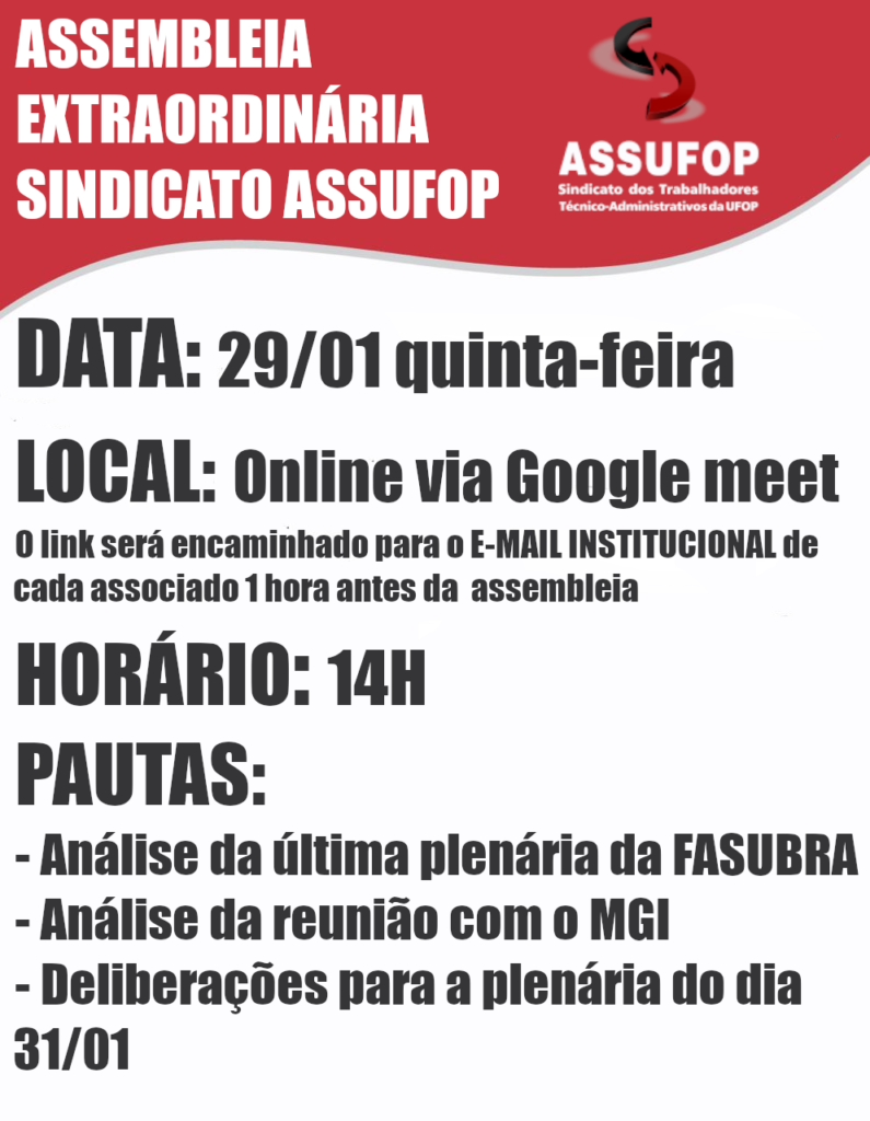 assembleia convocação