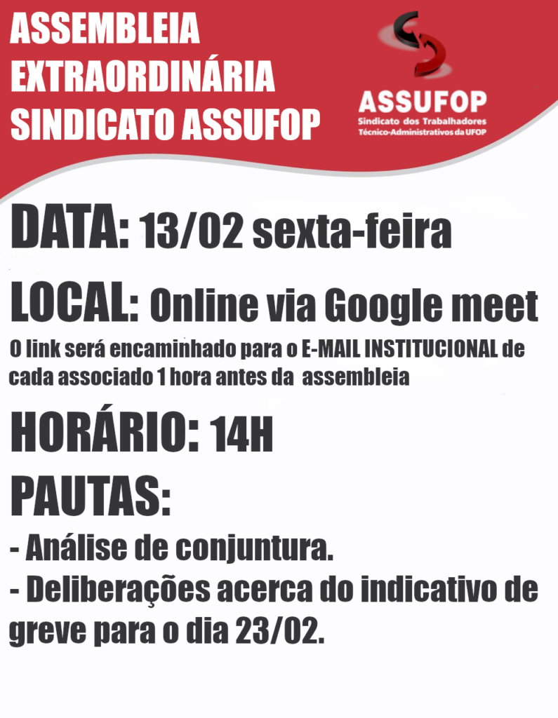 assembleia extraordinária